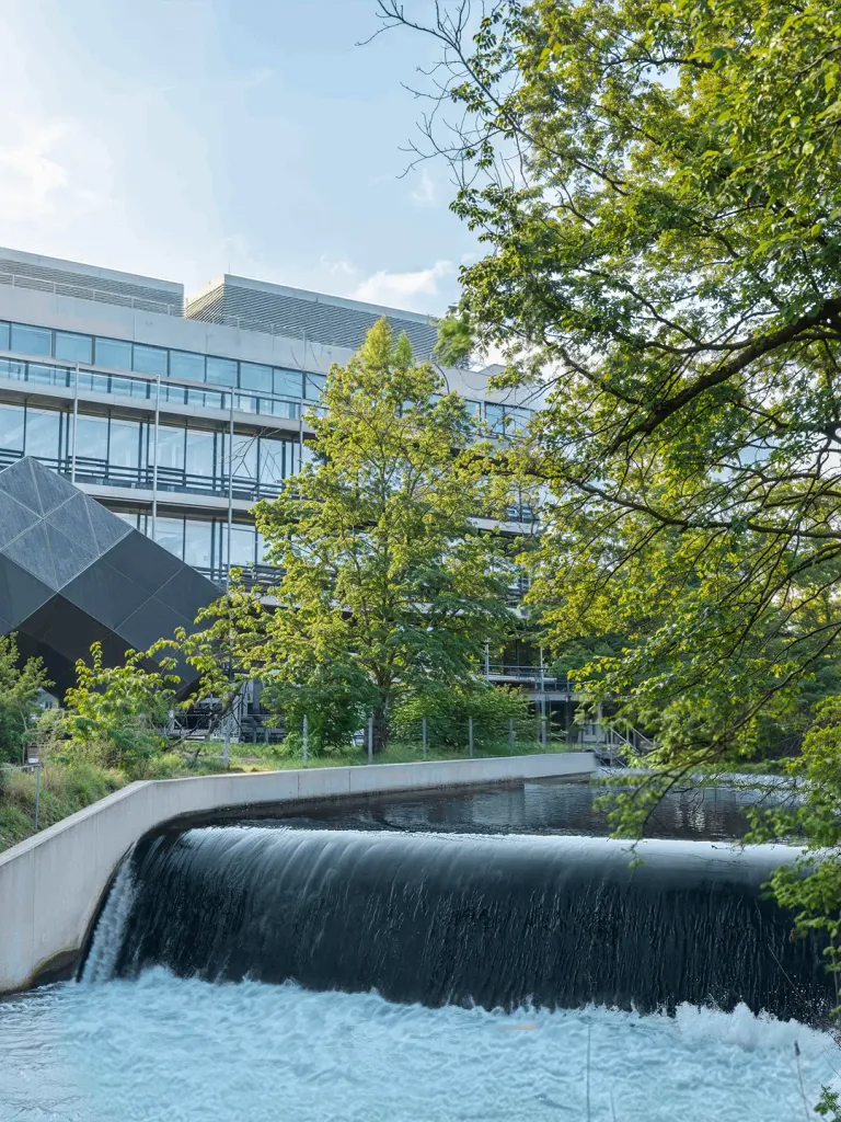 Front View of AI Hub MUC