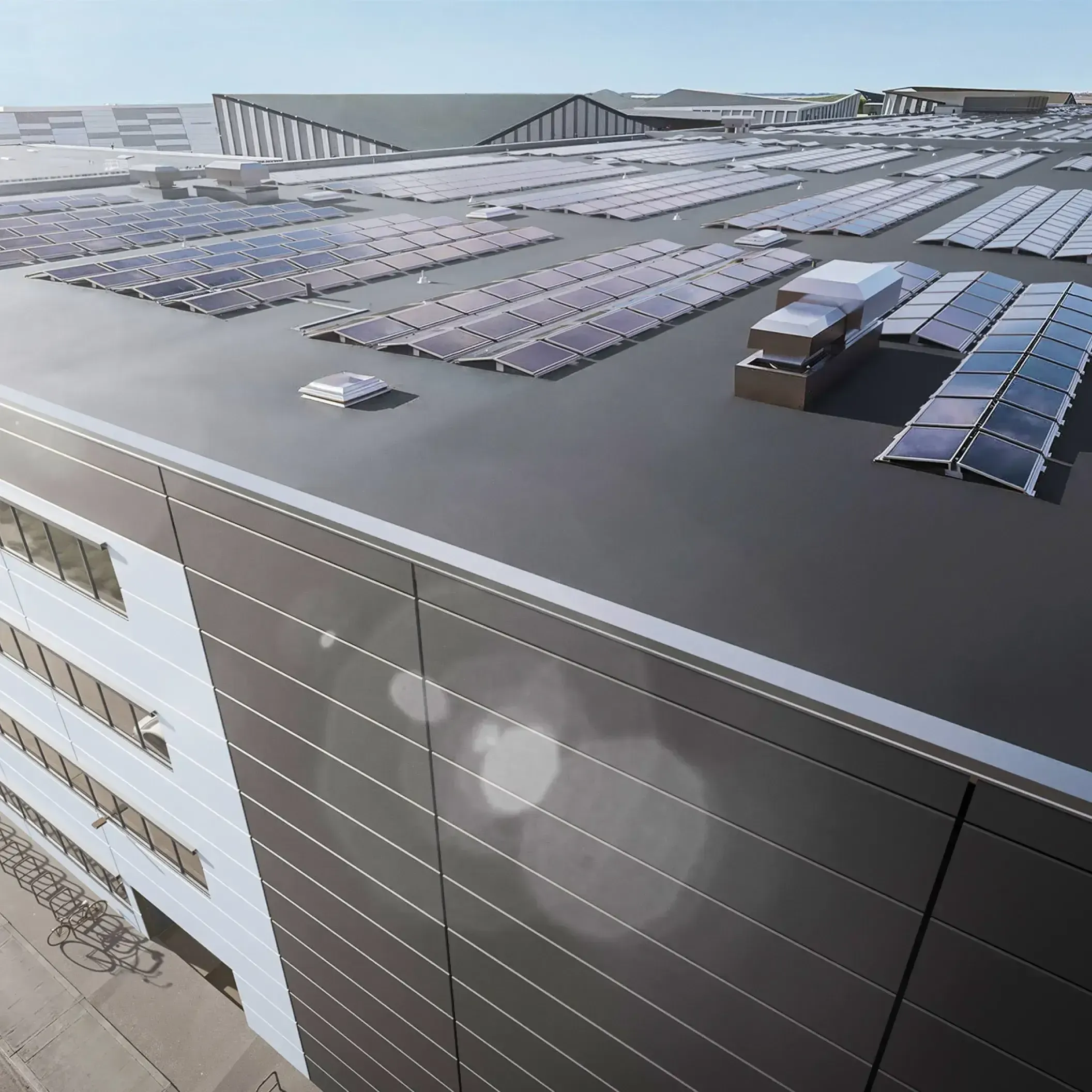 AI Hub ONE Solar Roof