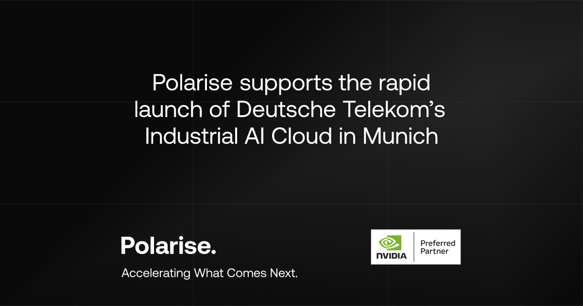 Polarise Supports The Rapid Launch Of Deutsche Telekom s Industrial AI Polarise Supports The Rapid Launch Of Deutsche Telekom s Industrial AI